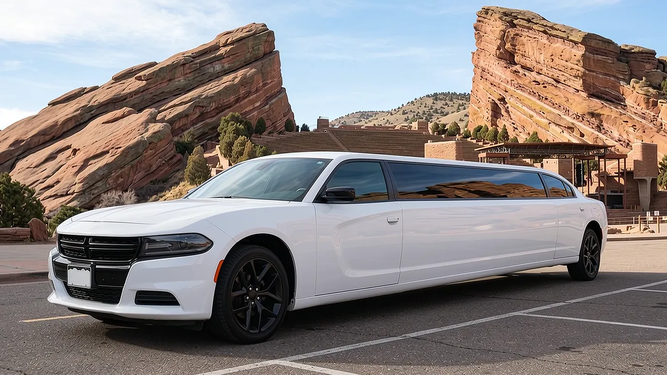 Mead Dodge Charger 12 passenger stretch limo
