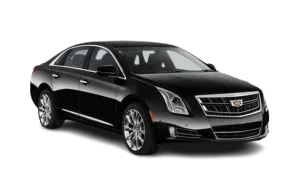 Mead black Cadillac XTS executive sedan